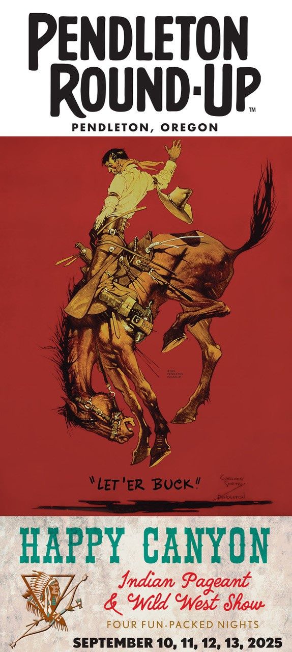 2025 Pendleton Round-Up Poster