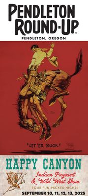 2025 Pendleton Round-Up Poster