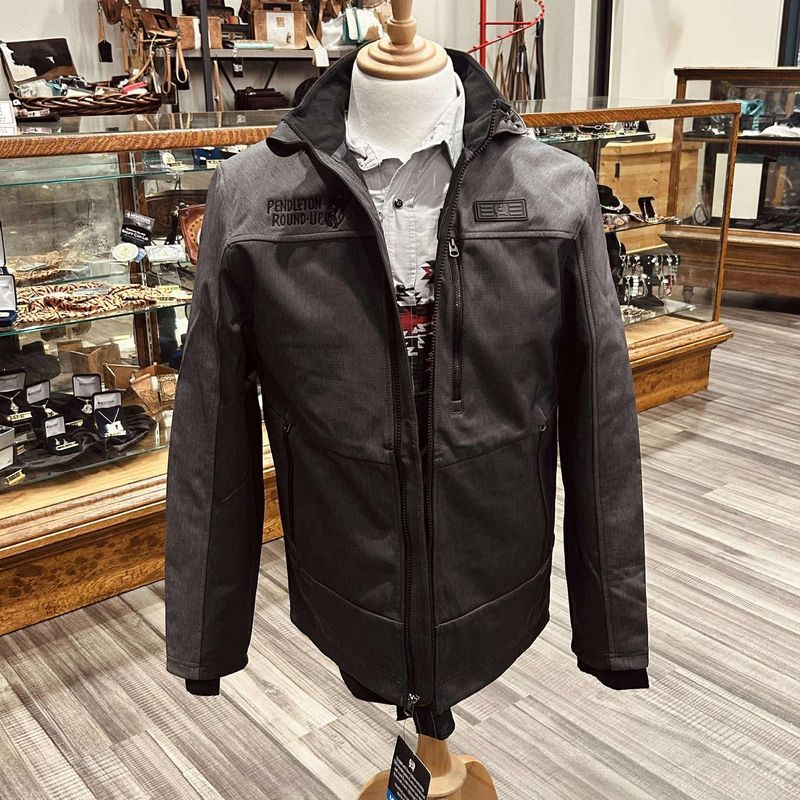 Men&#39;s Cinch Pendleton Round-Up Color Block Softshell Jacket