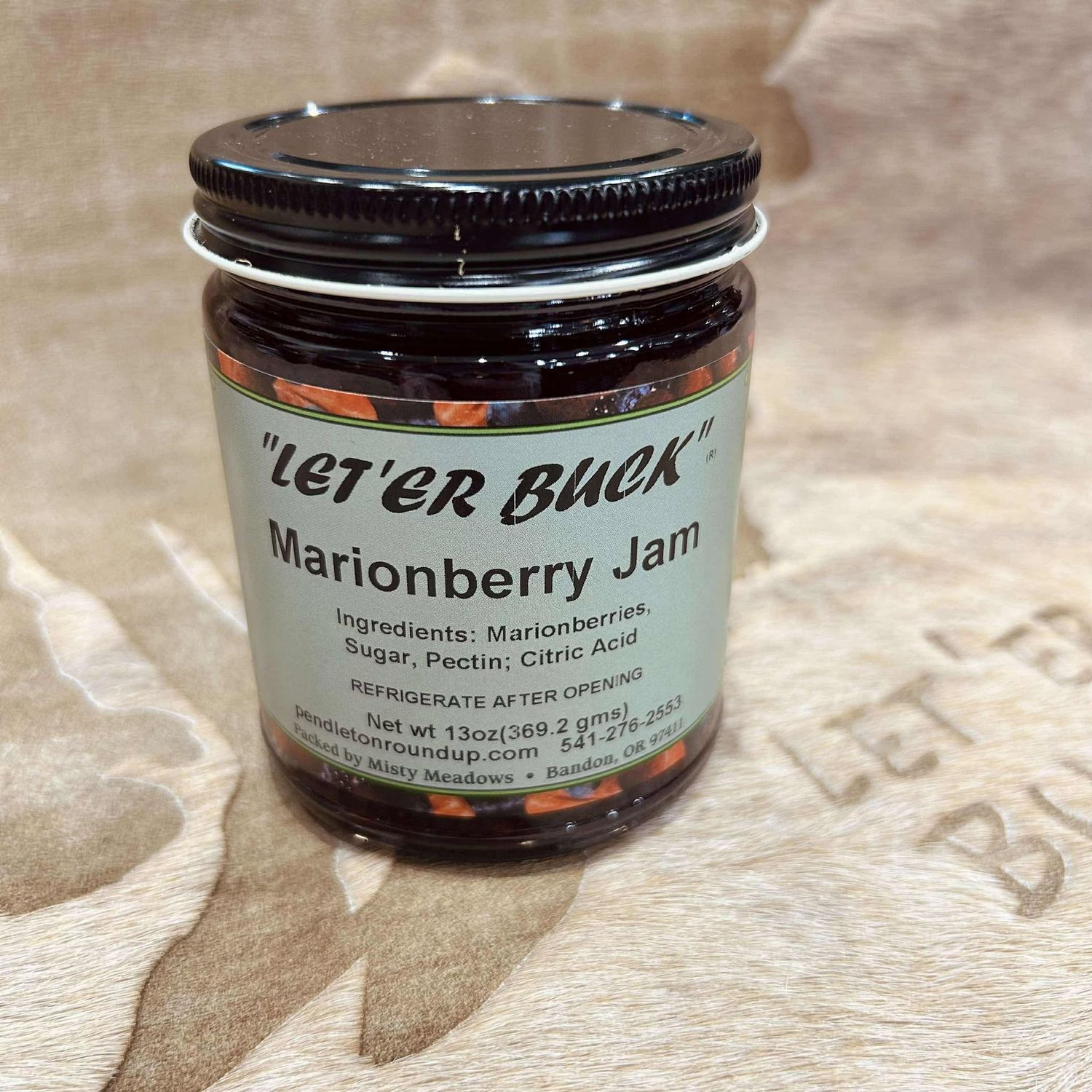 Pendleton Round-Up Marionberry Jam