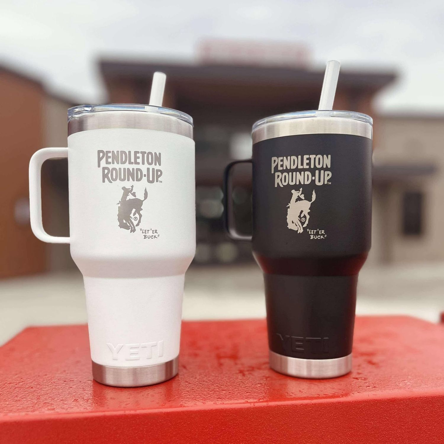 Pendleton Round-Up YETI Rambler 35oz Straw Mug