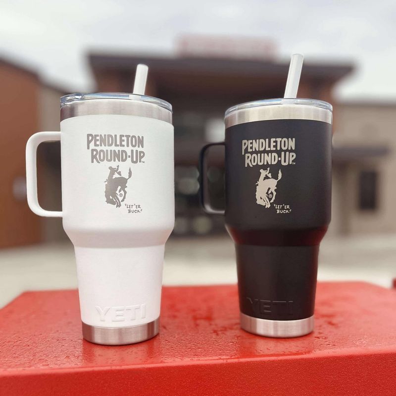 Pendleton Round-Up YETI Rambler 35oz Straw Mug
