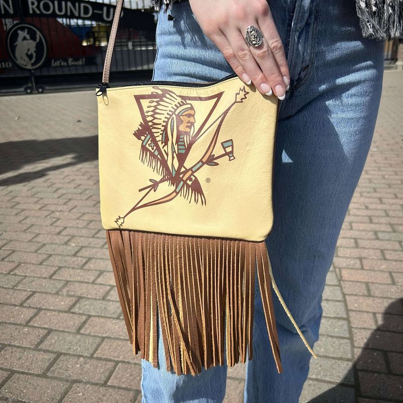 Happy Canyon Cross Body Purse w/ Fringe