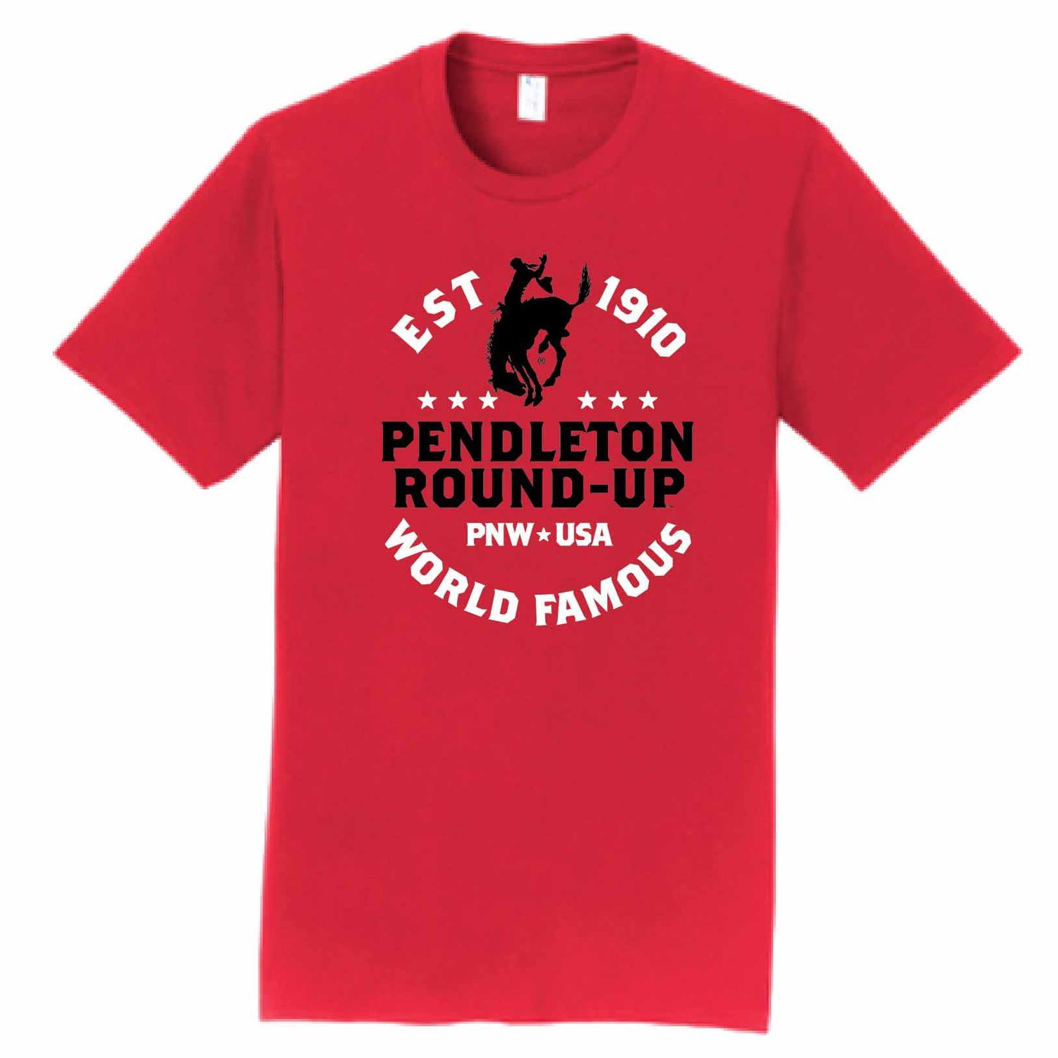 Unisex Pendleton Round-Up World Famous Star Tee, size: S