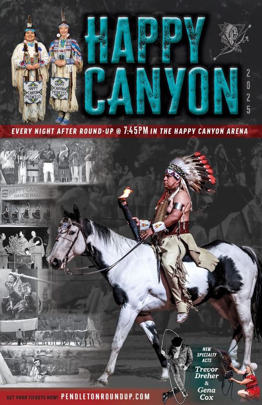 2025 Happy Canyon Poster