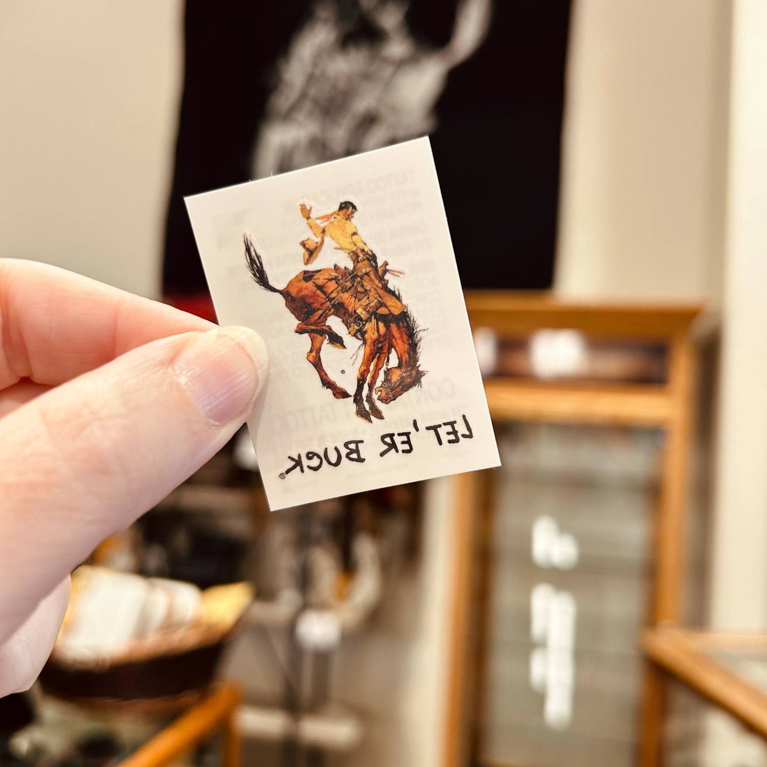 Pendleton Round-Up Full Color Temporary Tattoo