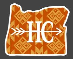 Happy Canyon Oregon Sticker