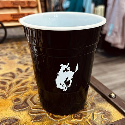 Pendleton Round-Up Reusable Black Solo Cup