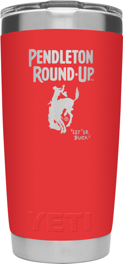 Pendleton Round-Up Red YETI 20oz Tumbler w/ MagSlider