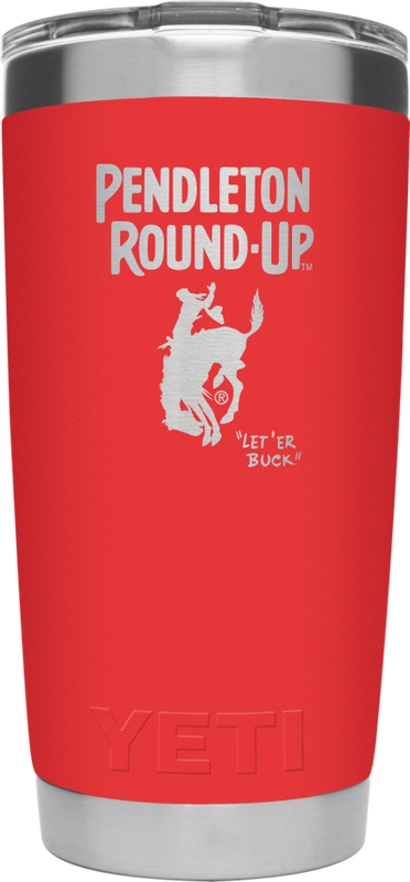 Pendleton Round-Up Red YETI 20oz Tumbler w/ MagSlider