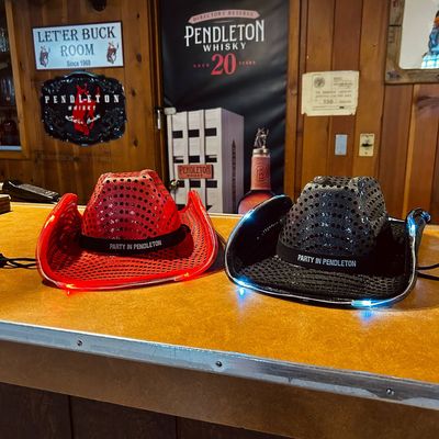 Pendleton Whisky Music Fest Light Up Cowboy Hat
