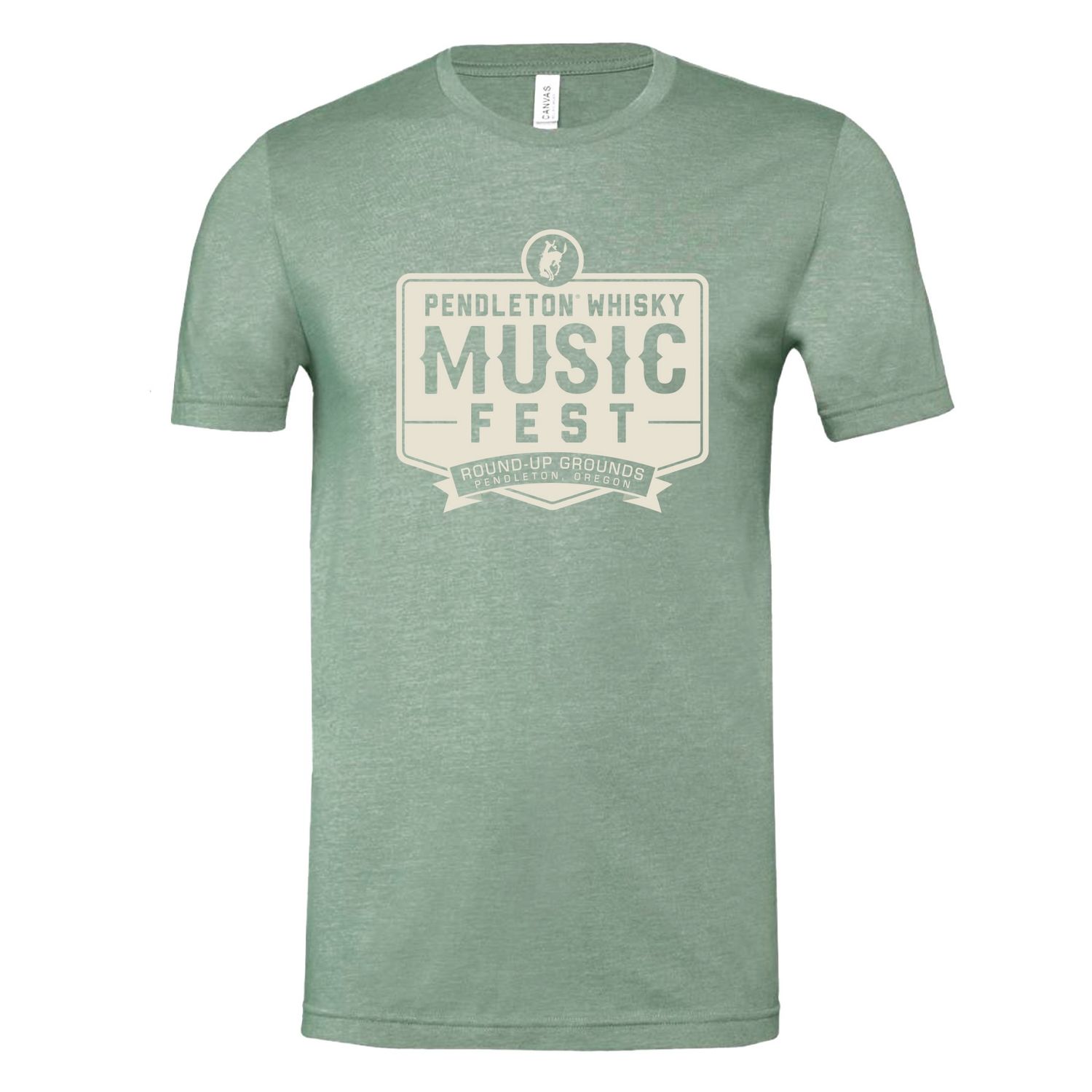 Men&#39;s Sage Pendleton Whisky Music Fest Tee, size: S