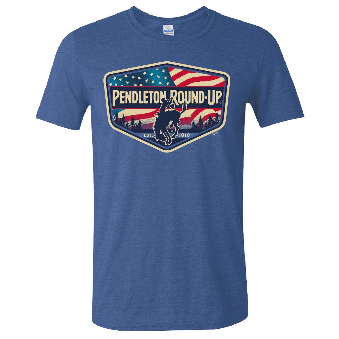Men&#39;s Pendleton Round-Up Flag Tee