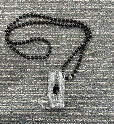 Pendleton Round-Up Boot Shot Glass Necklace