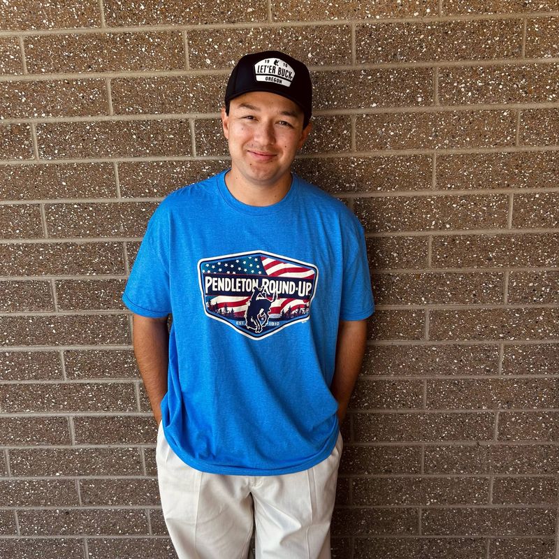 Men&#39;s Pendleton Round-Up Flag Tee
