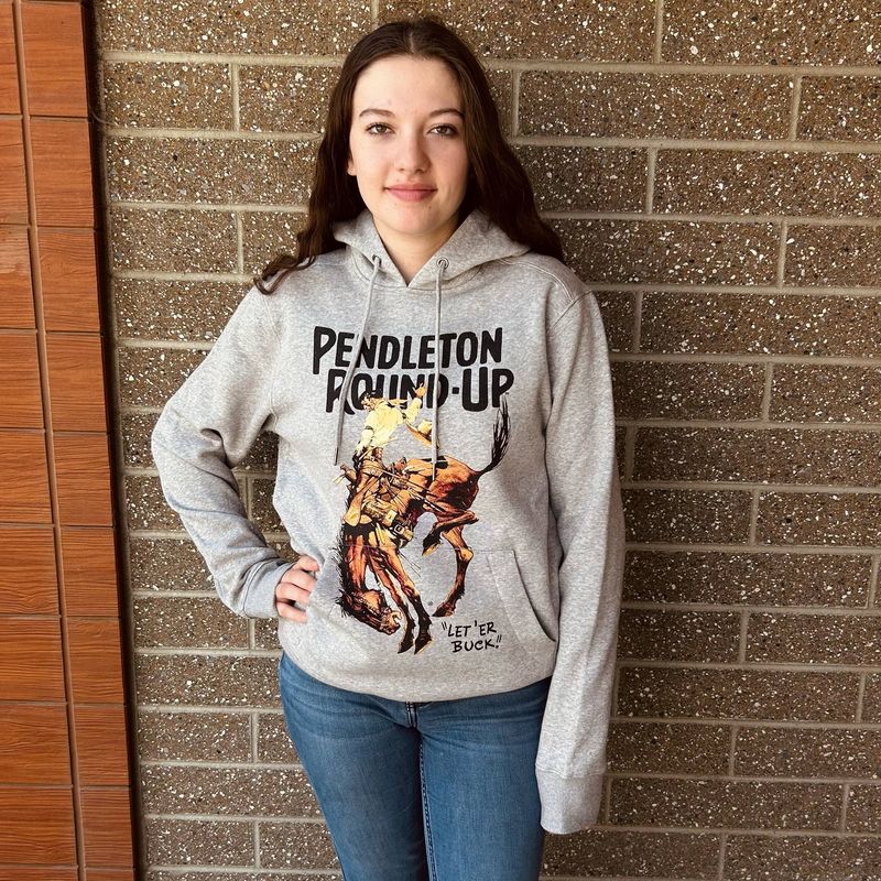 Pendleton Round-Up Full Color Bucking Horse Hoodie