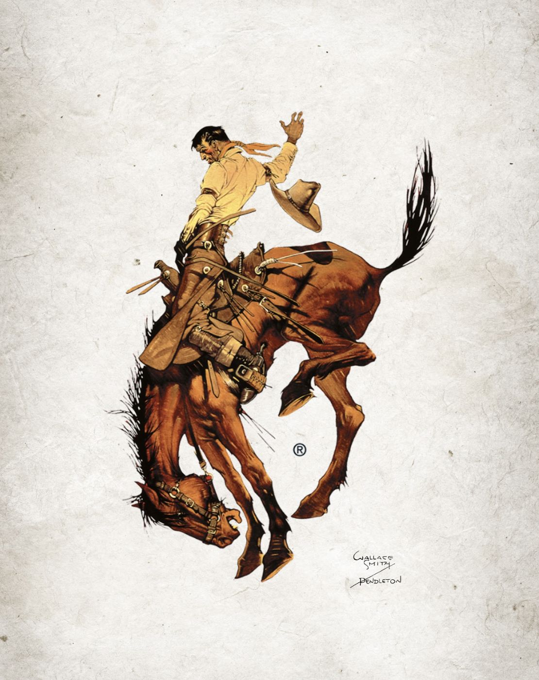Pendleton Round-Up Wallace Smith Print 3