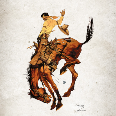 A Century Of The Bucking Horse