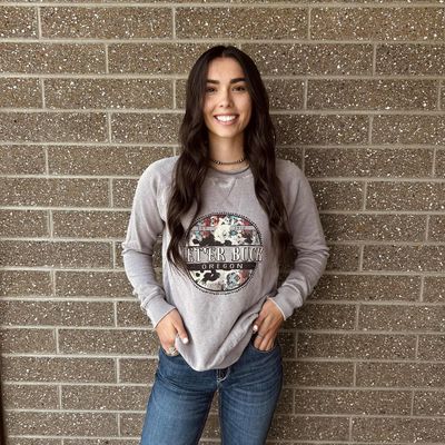 Ladies Pendleton Round-Up Wippersnap Crewneck