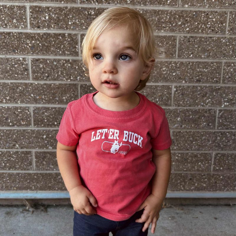 Infant Pendleton Round-Up Papaya Infusion Tee