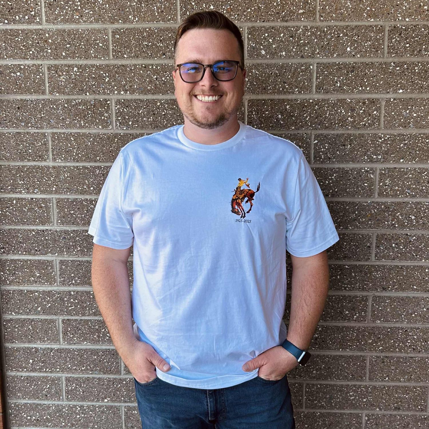 Men&#39;s Pendleton Round-Up Centennial Logo Tee