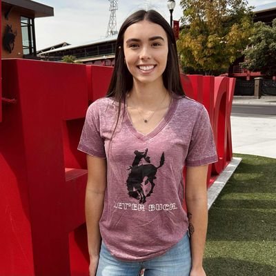 Ladies Pendleton Round-Up Aggron Tee