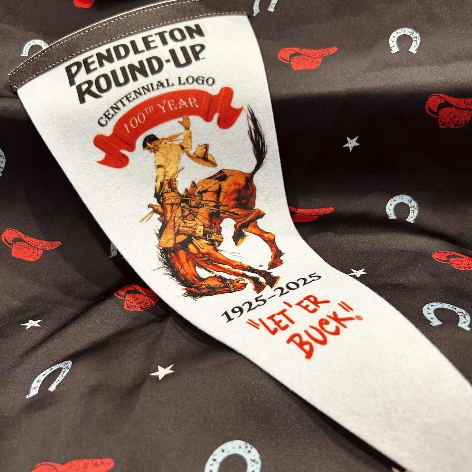 Pendleton Round-Up Centennial Logo Pennant