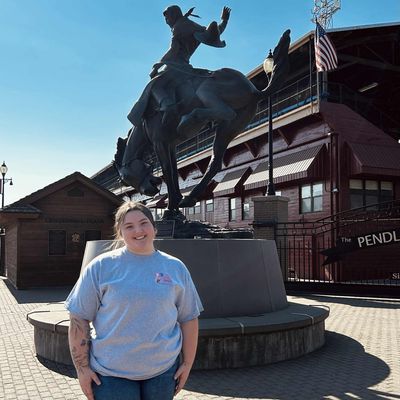 Pendleton Round-Up 2025 Tough Enough To Wear Pink Tee