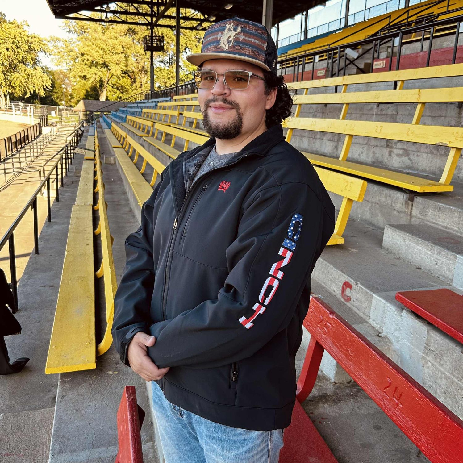 Men&#39;s Cinch Pendleton Round-Up Flag Bonded Jacket