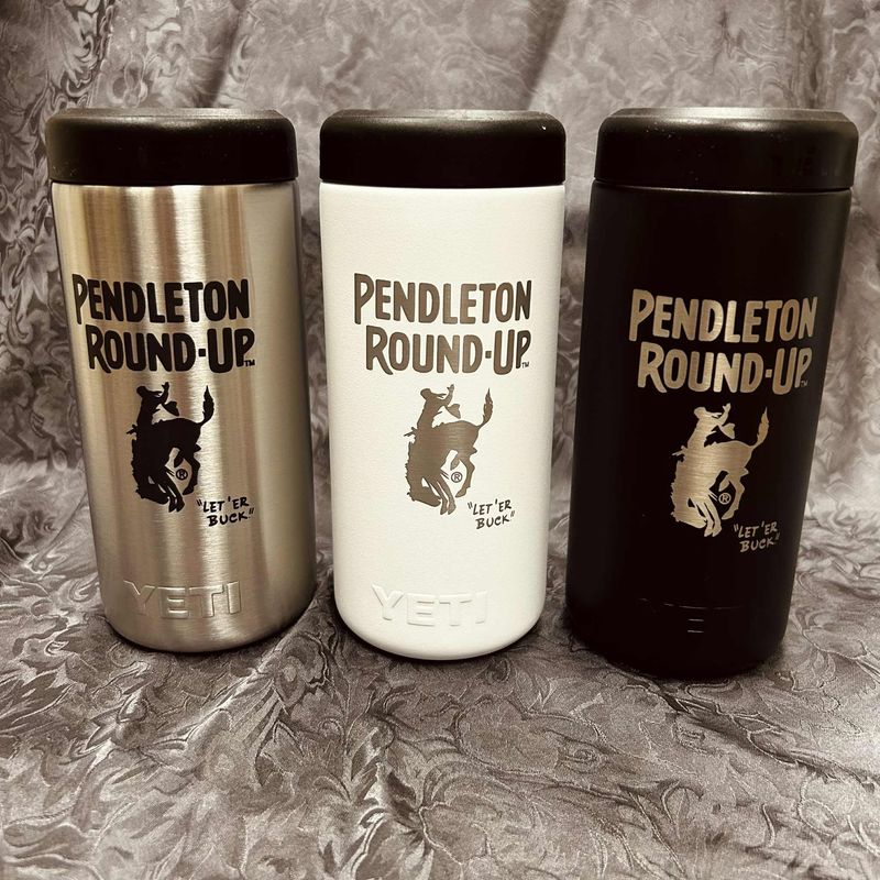 Pendleton Round-Up YETI Colster Slim Can Insulator