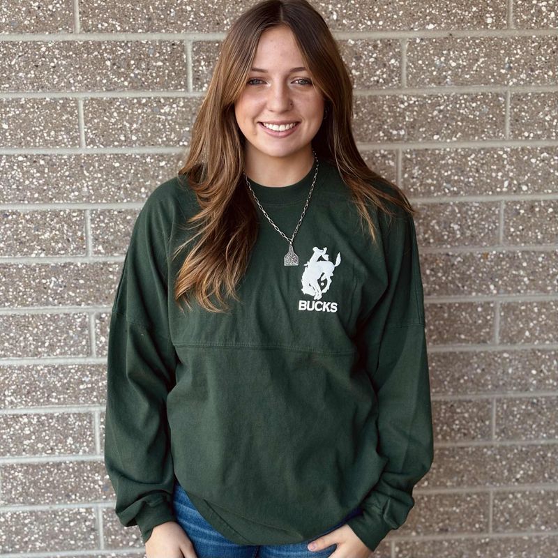 Green Buckaroos Spirit Jersey