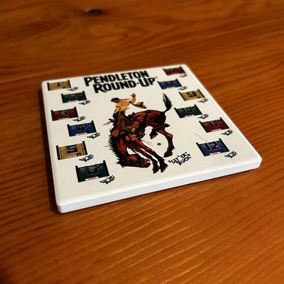 Pendleton Round-Up Chutes Coaster