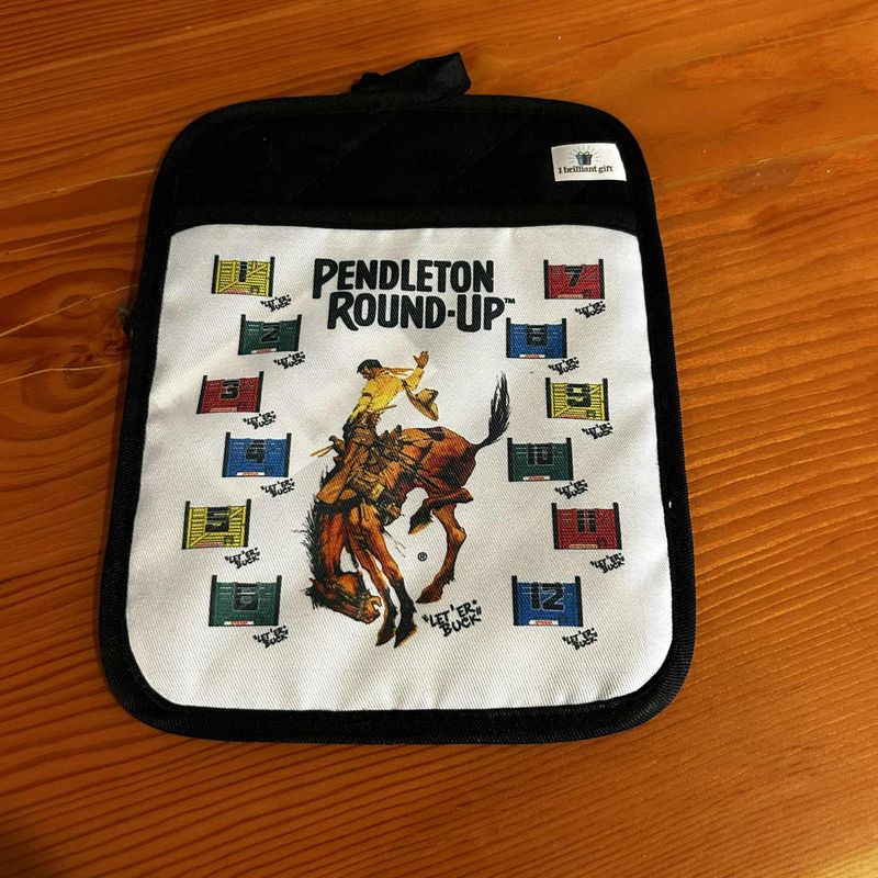 Pendleton Round-Up Chutes Pot Holder