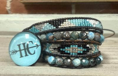 Happy Canyon Turquoise Wrap Bracelet
