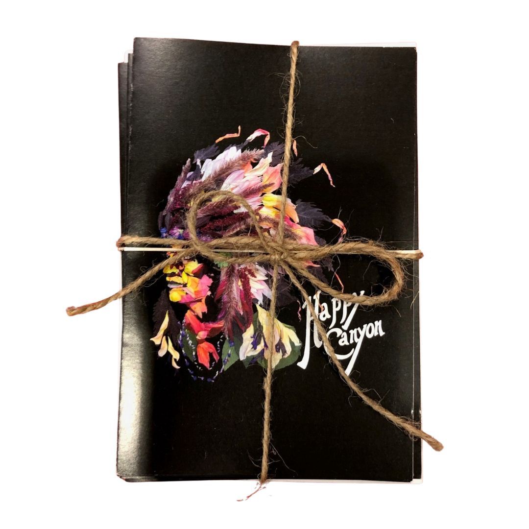 Happy Canyon Petal Art Greeting Card Set