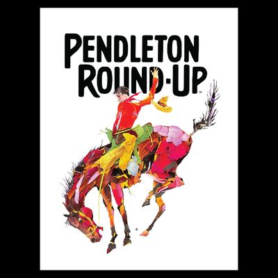 11x17 Pendleton Round-Up Petal Art Poster