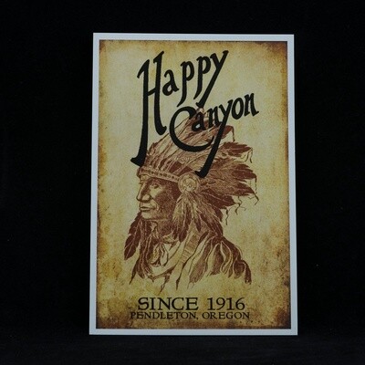 Happy Canyon Postcard