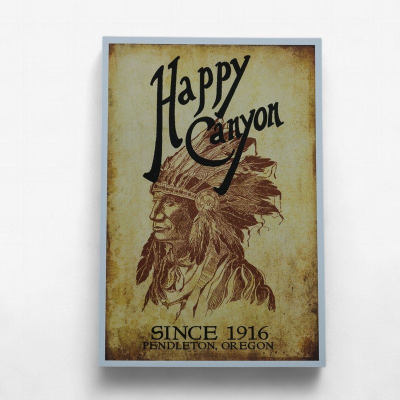Happy Canyon Postcard