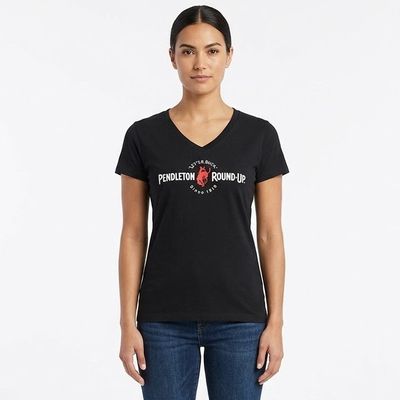 Ladies Pendleton Round-Up Classic Tee