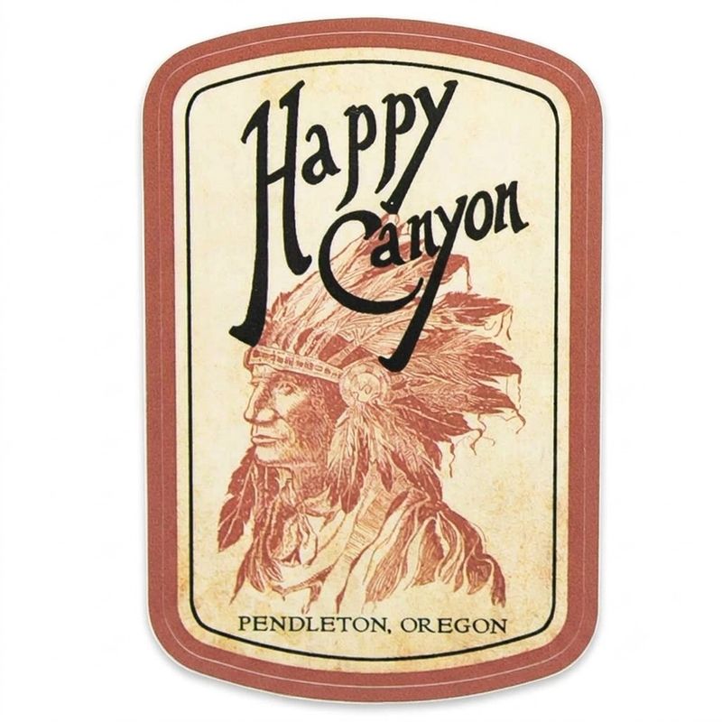 Happy Canyon Sticker - Small