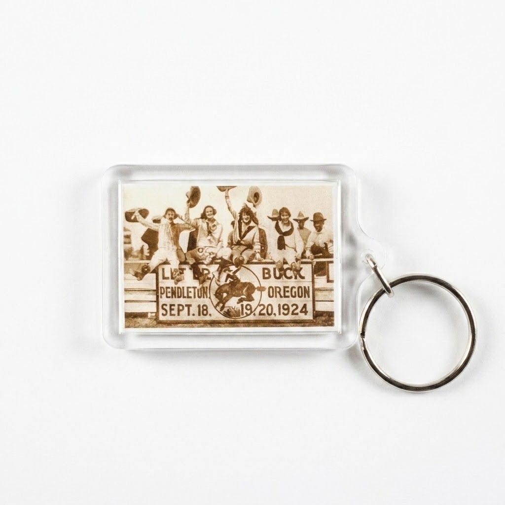 Pendleton Round-Up Four Cowgirl Keychain