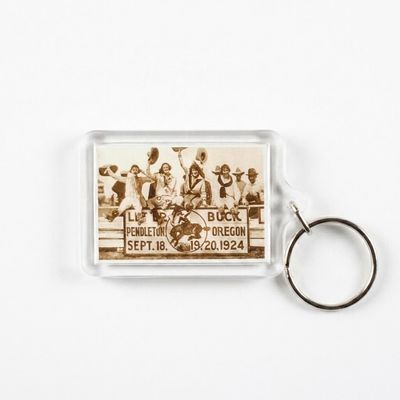Pendleton Round-Up Four Cowgirl Keychain