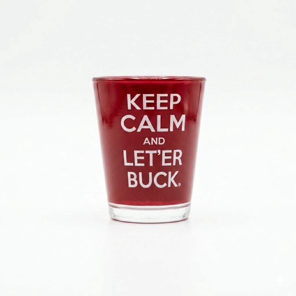 Pendleton Round-Up Keep Calm Shot Glass