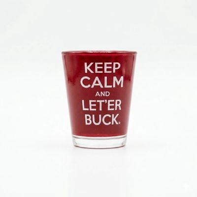 Pendleton Round-Up Keep Calm Shot Glass