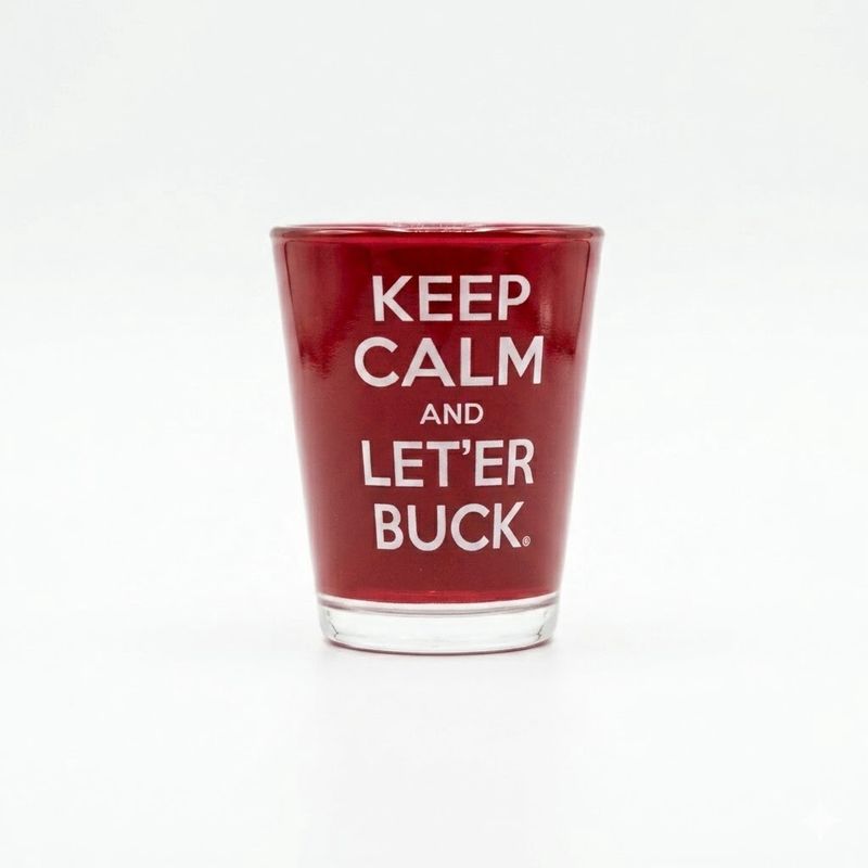 Pendleton Round-Up Keep Calm Shot Glass