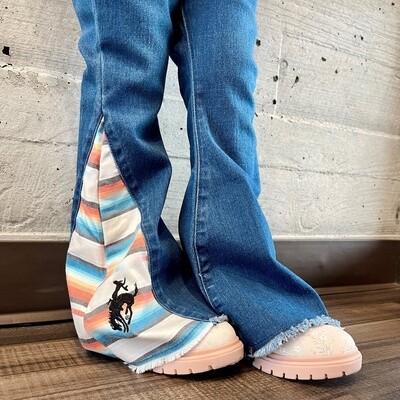 Toddler Pendleton Round-Up Serape Bell Bottom Jeans
