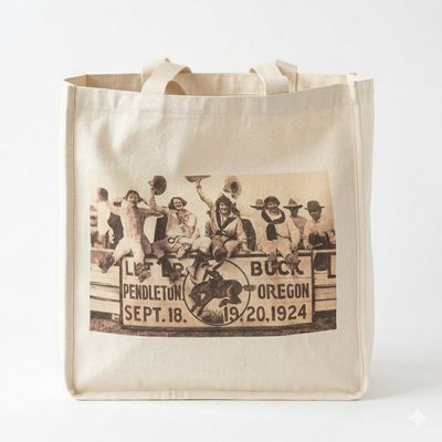 Pendleton Round-Up Four Cowgirls Tote Bag