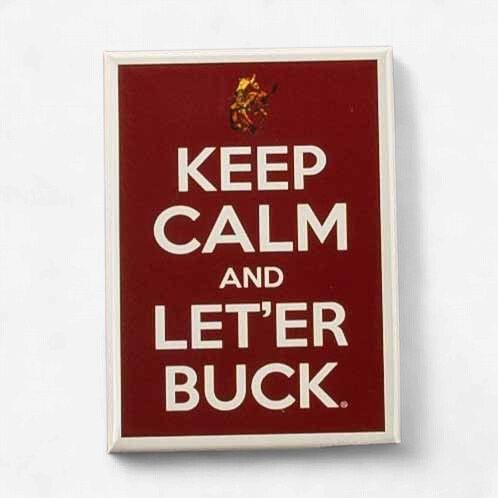 Pendleton Round-Up "Keep Calm &amp; Let 'er Buck" Magnet