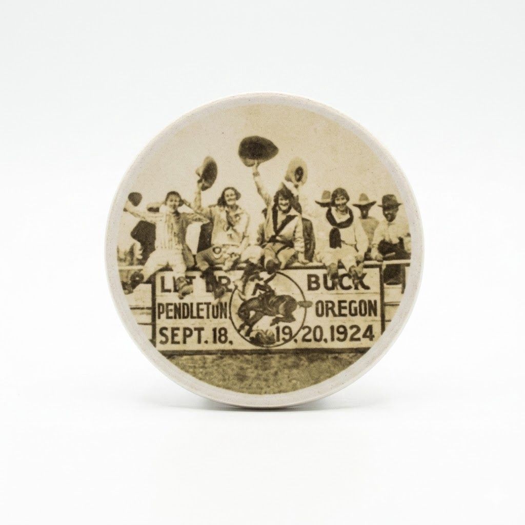 Pendleton Round-Up Four Cowgirls Car Coaster