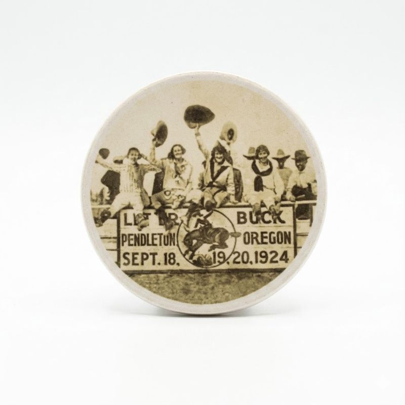 Pendleton Round-Up Four Cowgirls Car Coaster